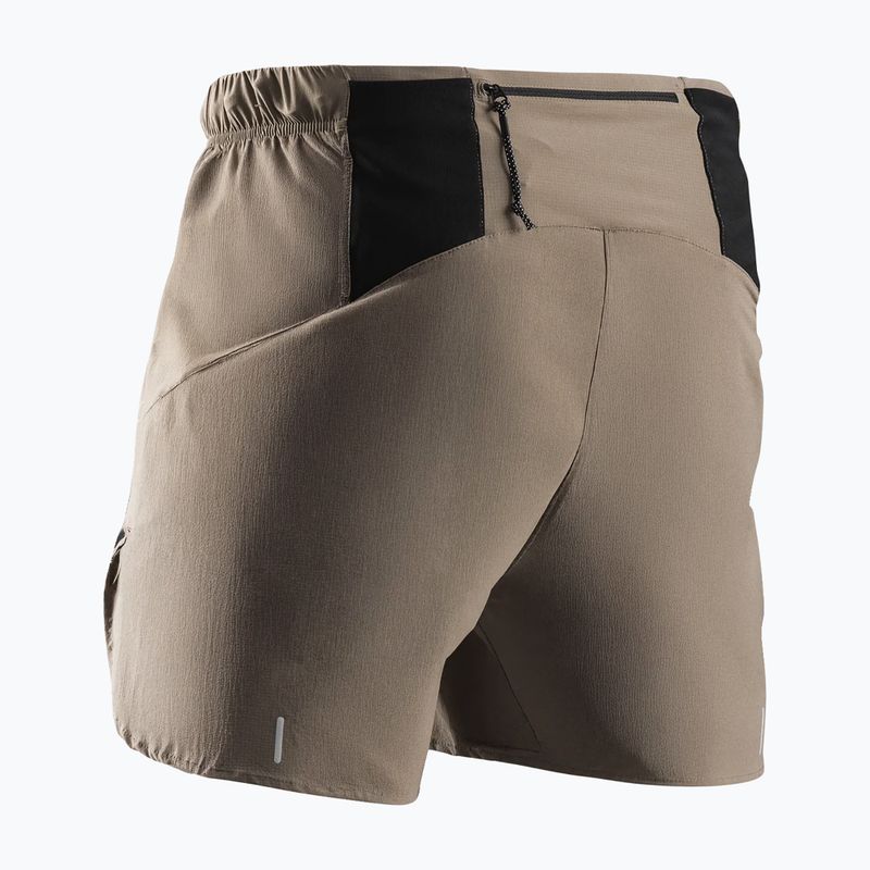 Men's running shorts X-Bionic Corefusion Run Perform dark sand 7