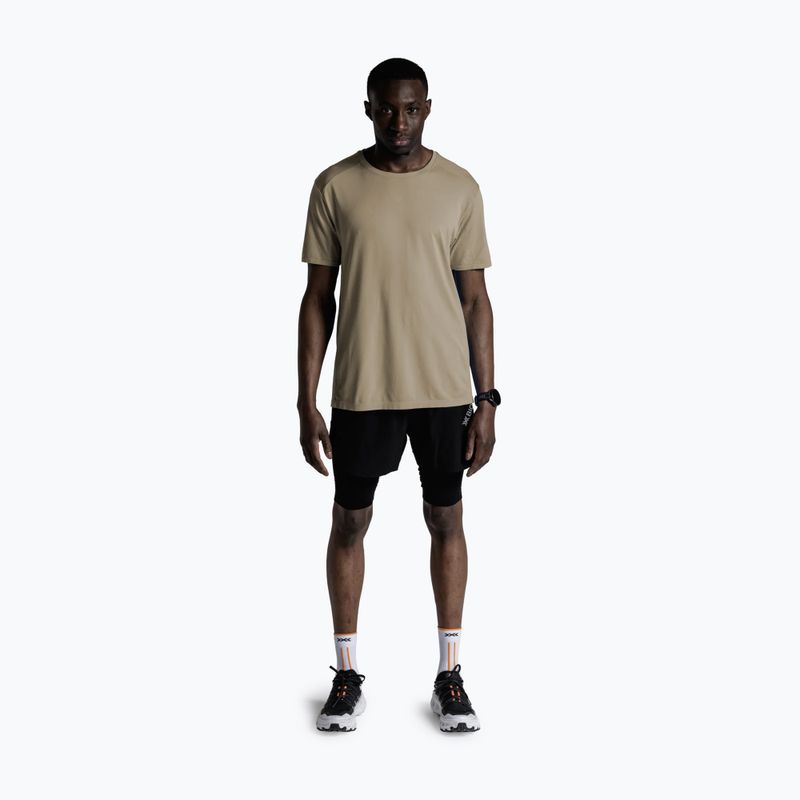 Men's running top X-Bionic Xceed Run Discover sand 2
