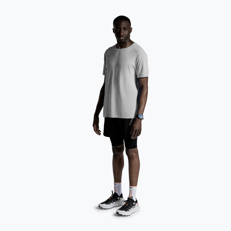 Men's running top X-Bionic Xceed Run Discover seal grey 4