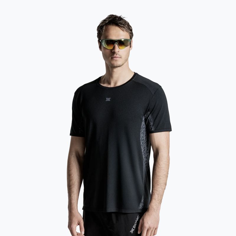 Men's running top X-Bionic Xceed Run Discover x black 5