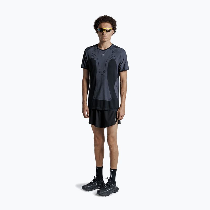 Men's running top X-Bionic Xceed Run Perform x black/x white 3