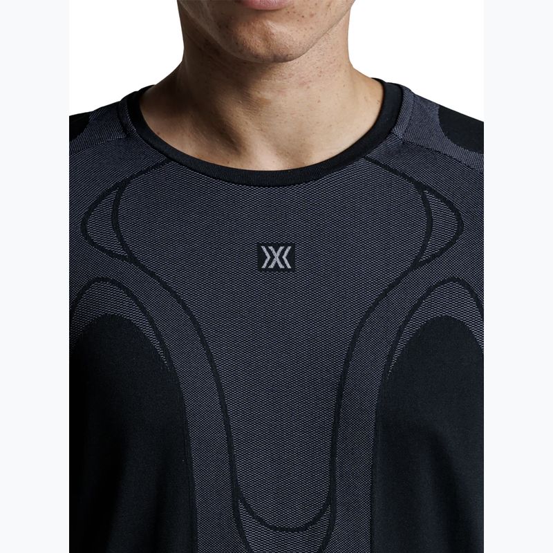 Men's running top X-Bionic Xceed Run Perform x black/x white 5