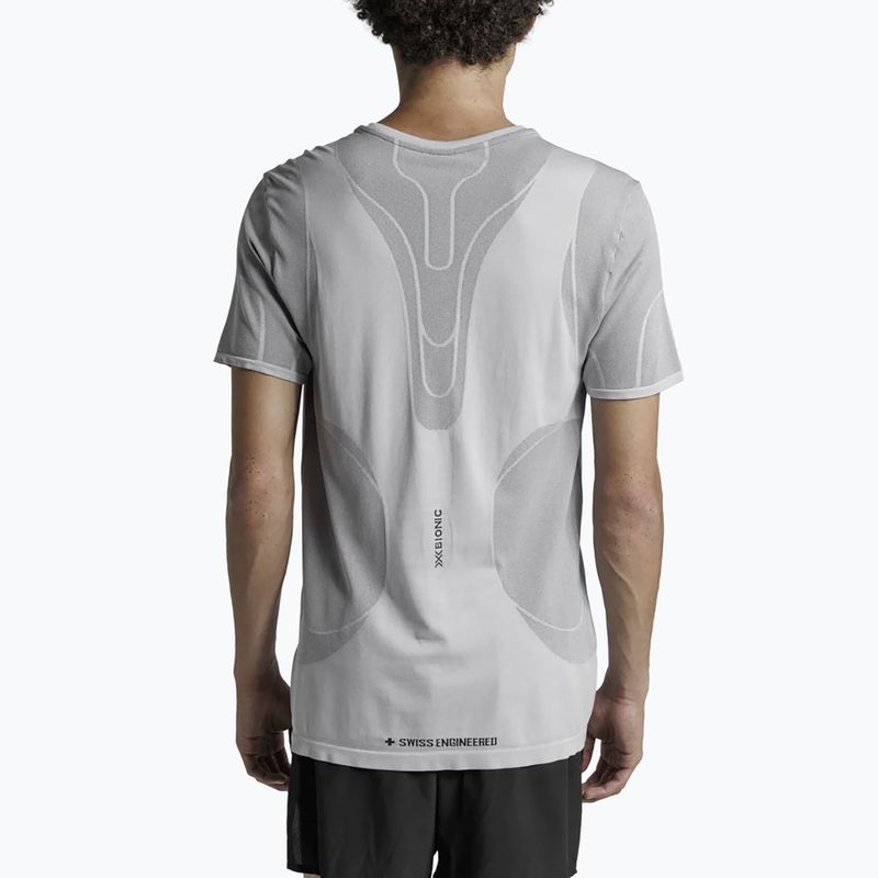 Men's running top X-Bionic Xceed Run Perform x white/x black 5