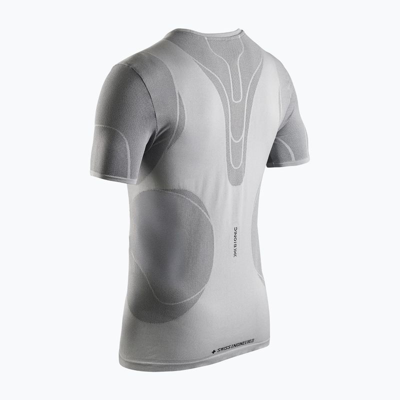 Men's running top X-Bionic Xceed Run Perform x white/x black 12