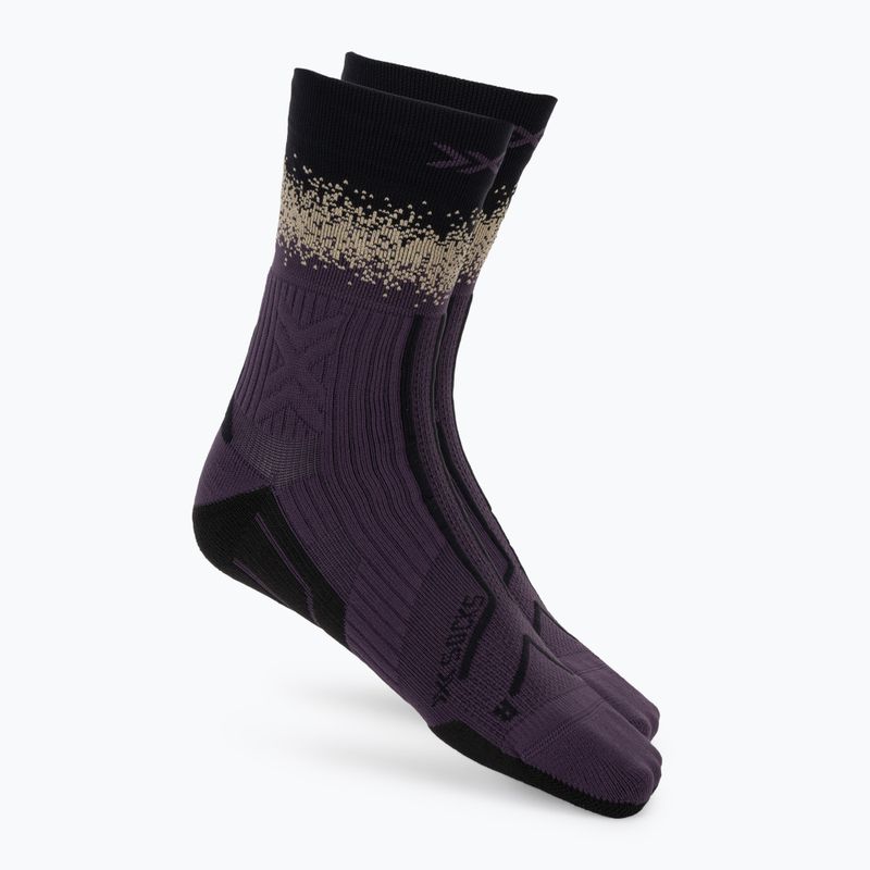 Socks X-Socks Terraskin Perform Crew deep purple/x black/sand