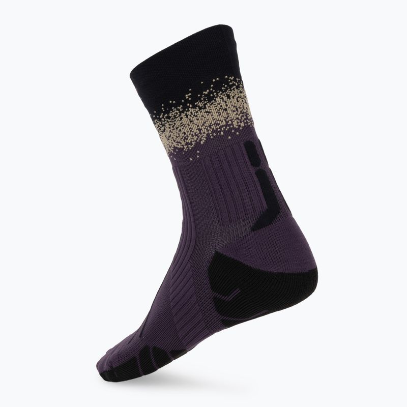 Socks X-Socks Terraskin Perform Crew deep purple/x black/sand 2
