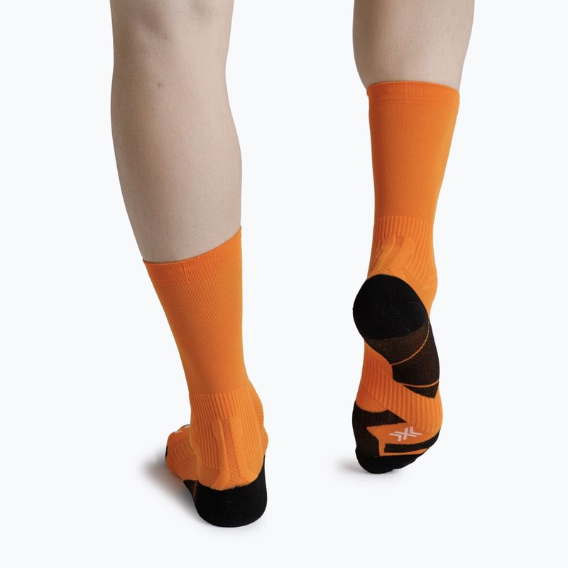 Socks X-Socks Run Perform Crew flame orange 3