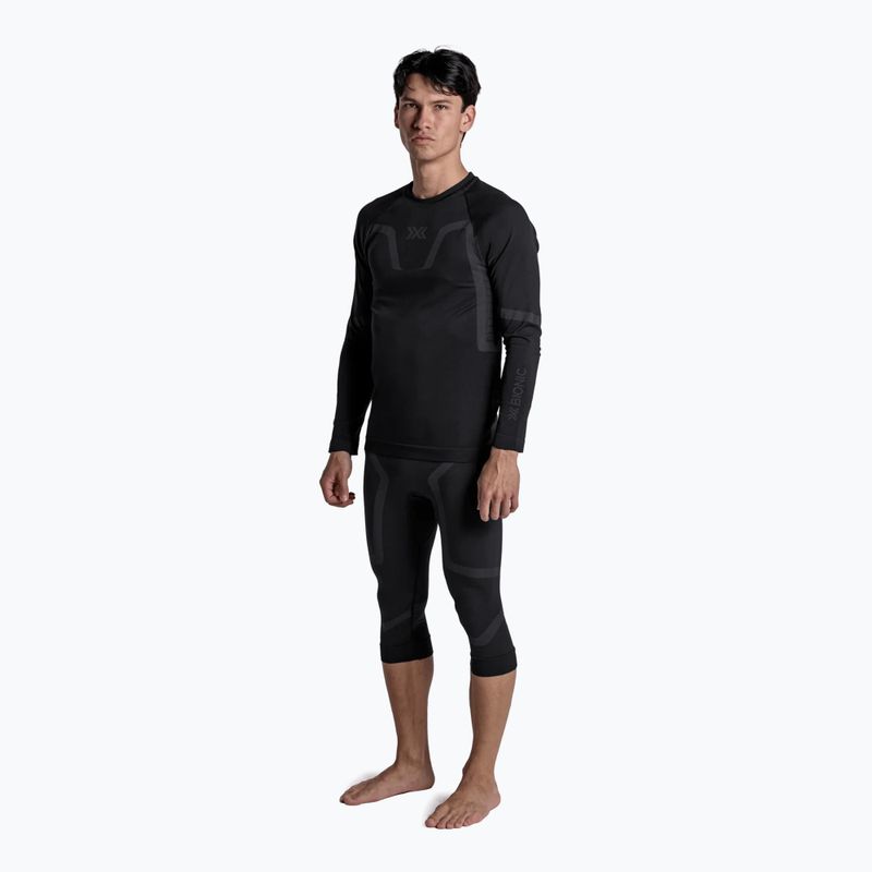 Men's thermal trousers X-Bionic X-Ential 3/4 x black 2
