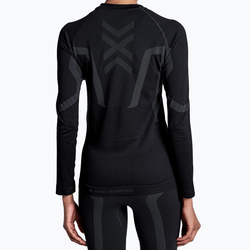 Women's thermal sweatshirt X-Bionic X-Ential Baselayer LS x black 2