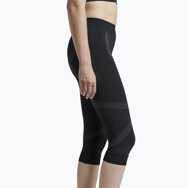Women's thermal trousers X-Bionic X-Ential 3/4 x black 6