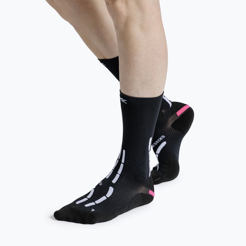 Socks X-Socks Trail Anatomix Crew x black/x white 4