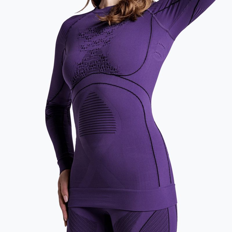 Women's thermal sweatshirt X-Bionic Energy Accumulator 4.0 midnight aura 6