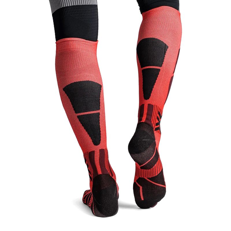Ski socks X-Socks Ski Perform Otc hot red 3