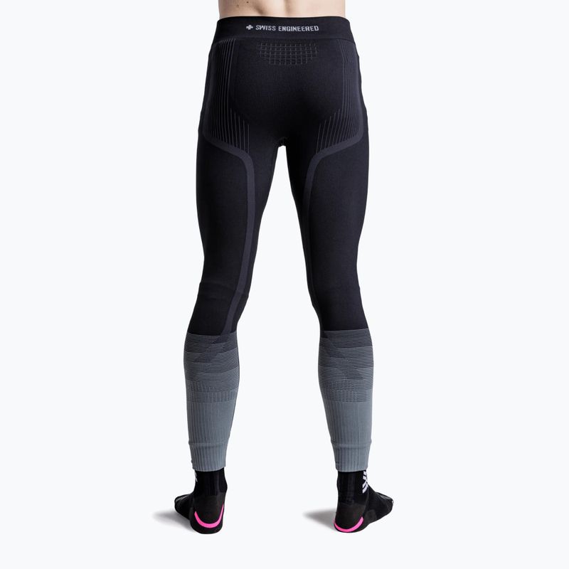 Men's thermal trousers X-Bionic Invent Graphics x black/dark grey 2