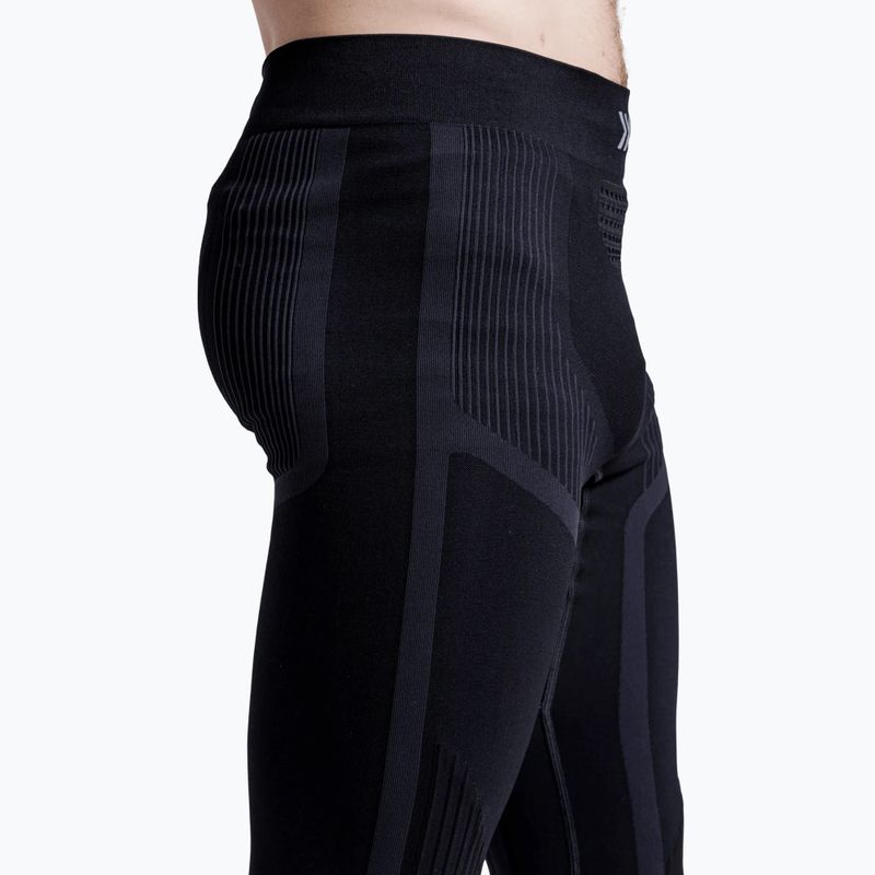 Men's thermal trousers X-Bionic Invent Graphics x black/dark grey 4