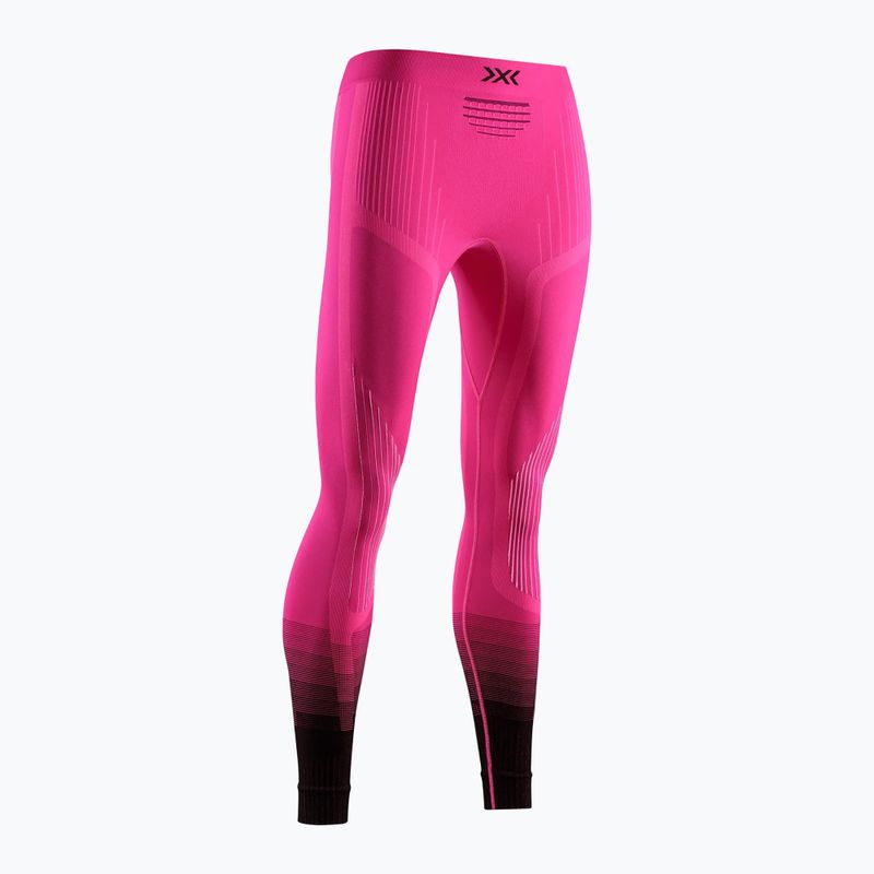 Women's thermal trousers X-Bionic Invent Graphics fluo pink/x white 8