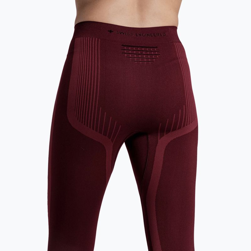 Women's thermal trousers X-Bionic Invent Graphics oxide red/x black 6