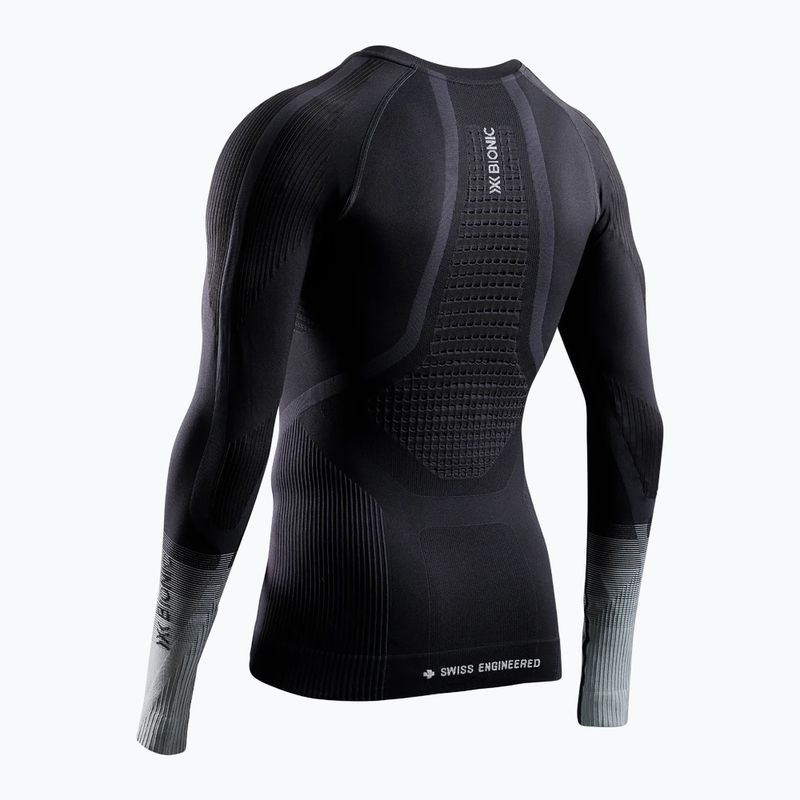 Men's thermal sweatshirt X-Bionic Invent Graphics LS x black/dark grey 11