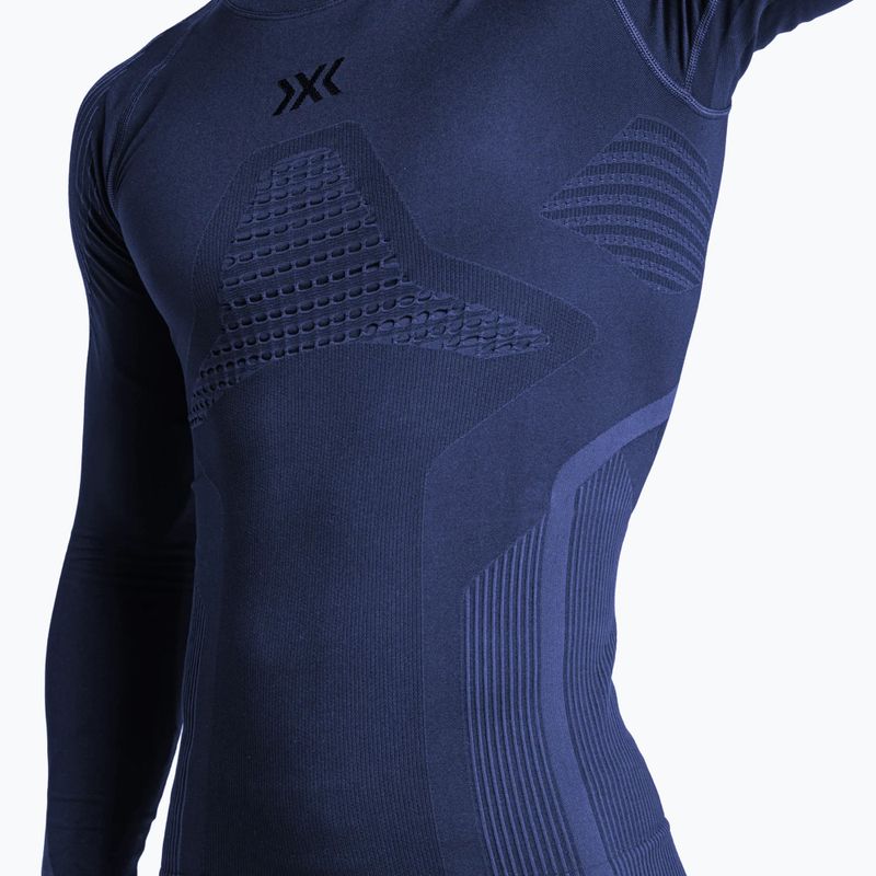 Men's thermal sweatshirt X-Bionic Invent marine 4