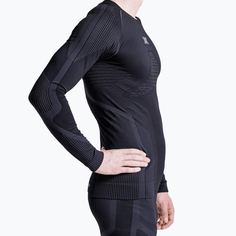 Men's thermal sweatshirt X-Bionic Invent x black 5