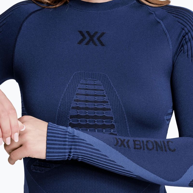 Women's thermal sweatshirt X-Bionic Invent marine 8