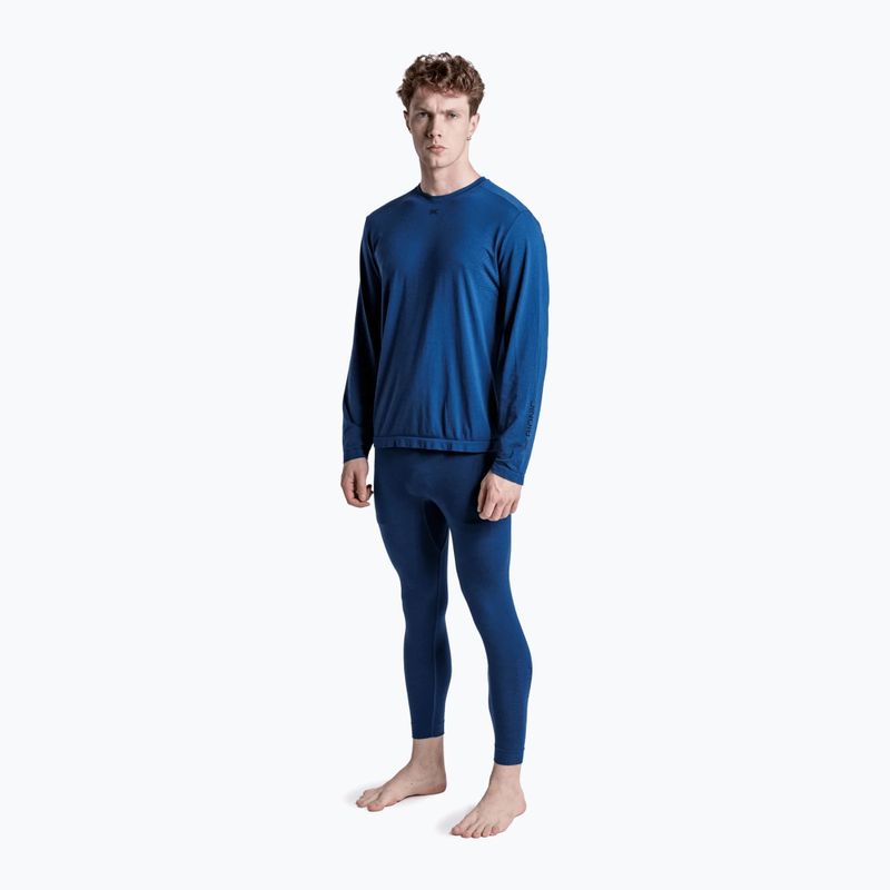Men's thermal sweatshirt X-Bionic Mightywool Light Shirt neo navy 2