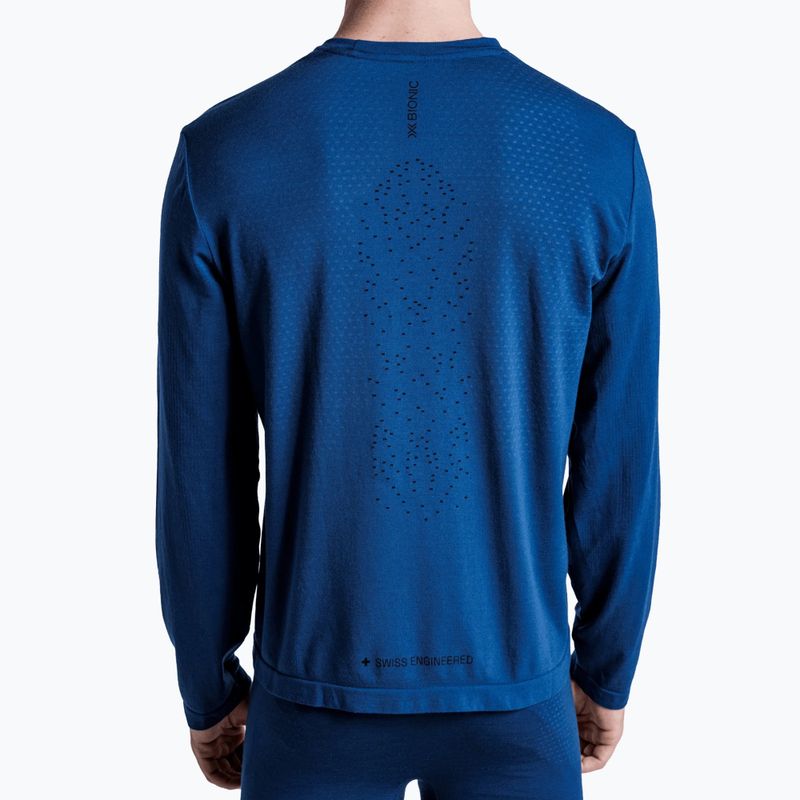 Men's thermal sweatshirt X-Bionic Mightywool Light Shirt neo navy 3