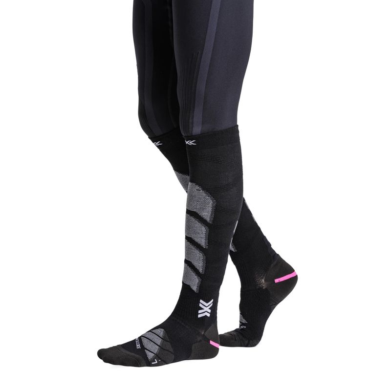Ski socks X-Socks Ski Anatomix Merino Otc x black 2