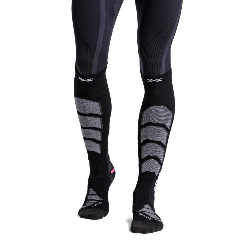 Ski socks X-Socks Ski Anatomix Merino Otc x black 3