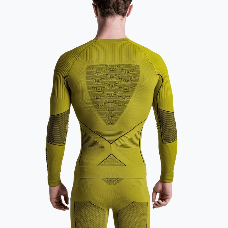 Men's thermal sweatshirt X-Bionic Energy Accumulator 4.0 moss green 3