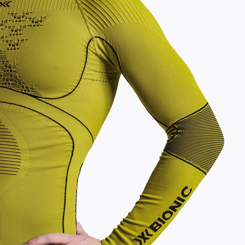 Men's thermal sweatshirt X-Bionic Energy Accumulator 4.0 moss green 7