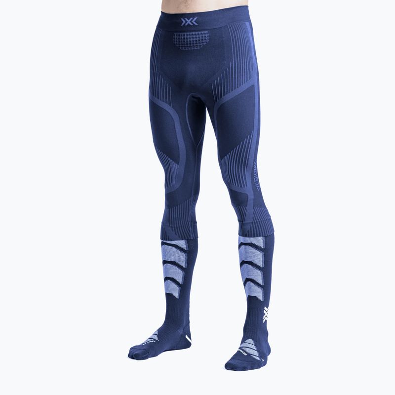 Men's thermal trousers X-Bionic Invent 3/4 marine 3