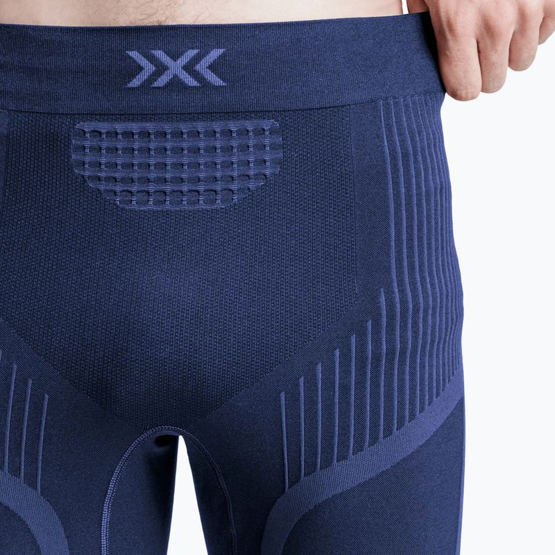 Men's thermal trousers X-Bionic Invent 3/4 marine 4