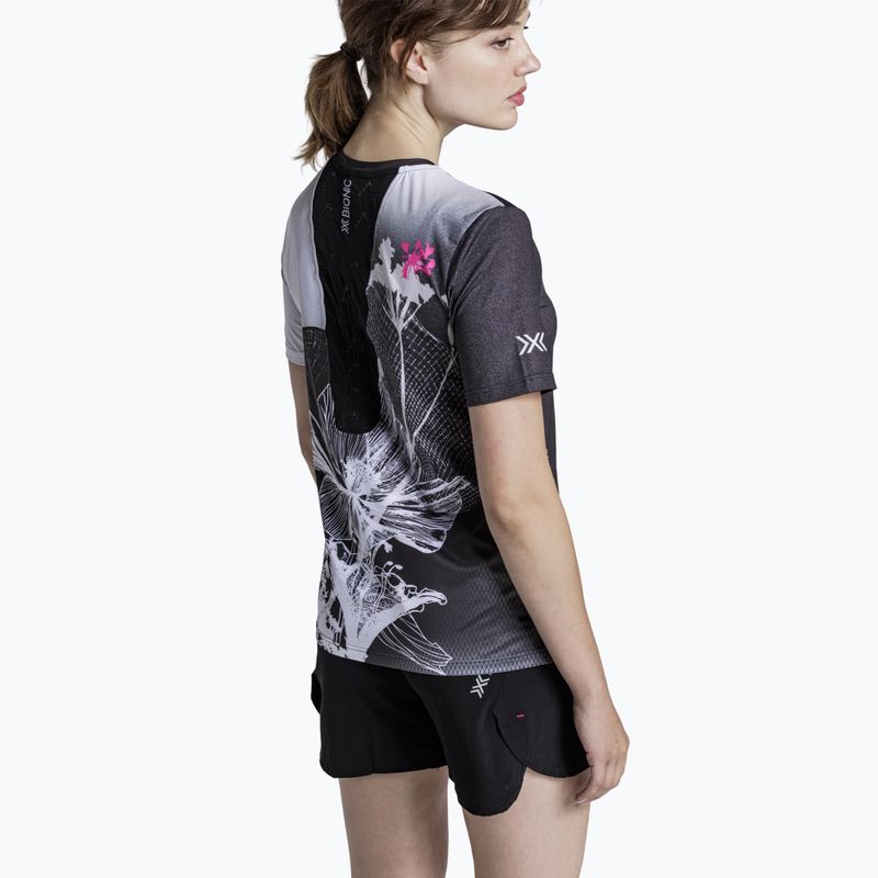 Women's running shirt X-Bionic Corefusion Run Shirt yinyang/x black/x white 5