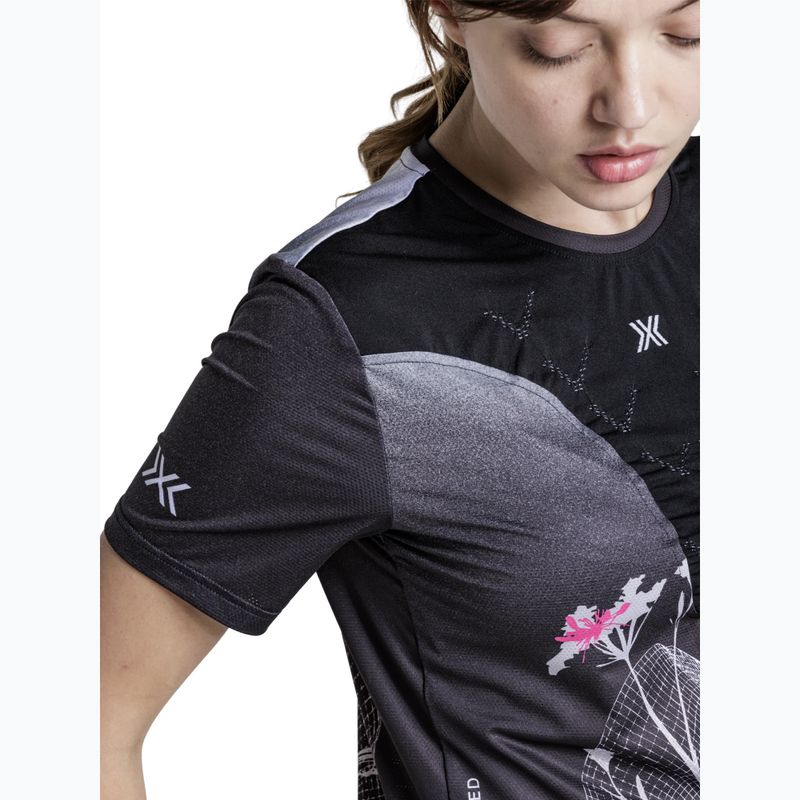 Women's running shirt X-Bionic Corefusion Run Shirt yinyang/x black/x white 6
