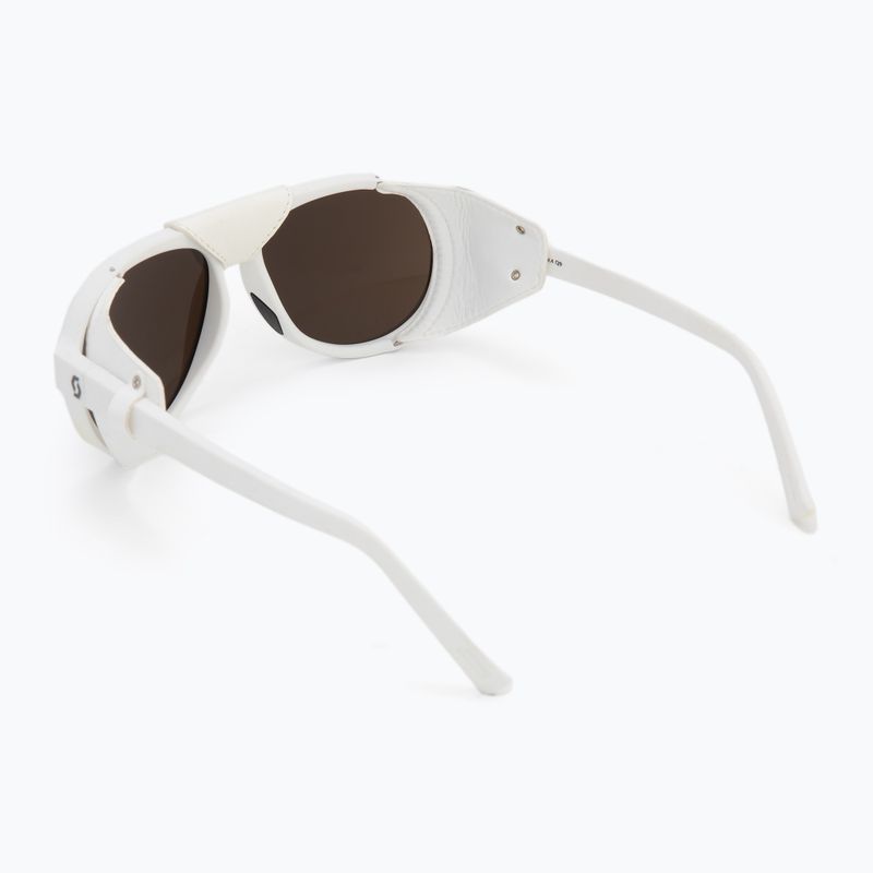 SCOTT Cervina white/brown sunglasses 3