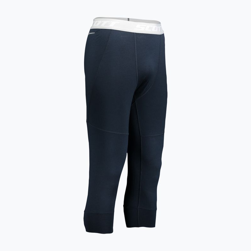 Men's SCOTT Defined Merino thermal trousers dark blue 3