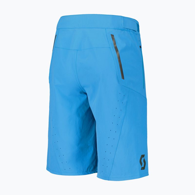 Men's SCOTT Endurance bike shorts nile blue 2