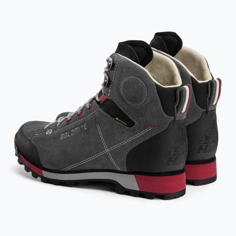 Women's trekking boots Dolomite 54 High Fg GTX grey 3