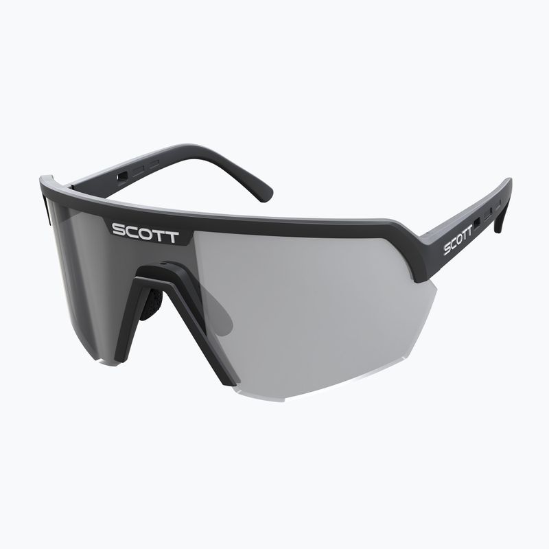 SCOTT Sport Shield LS black/grey light sensitive sunglasses