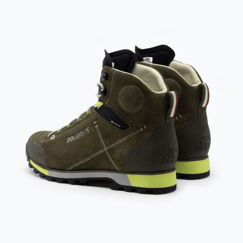 Men's Dolomite 54 Hike Evo Gtx trekking boots green 3