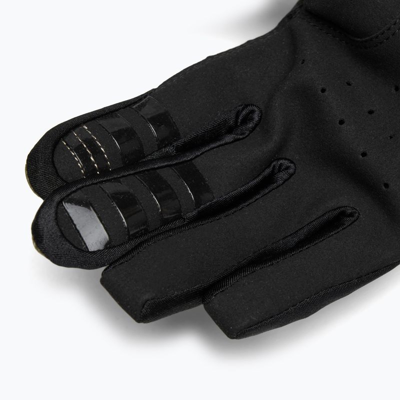 SCOTT Ridance dark purple/mud green cycling gloves 4