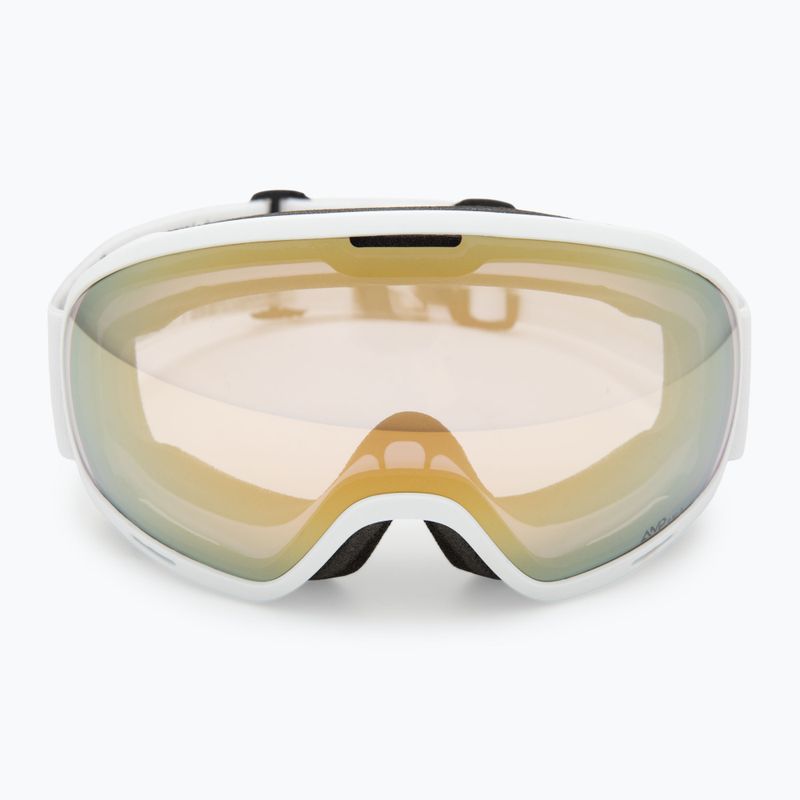 SCOTT Unlimited II OTG LS mineral white/light sensitive bronze chrome ski goggles 2