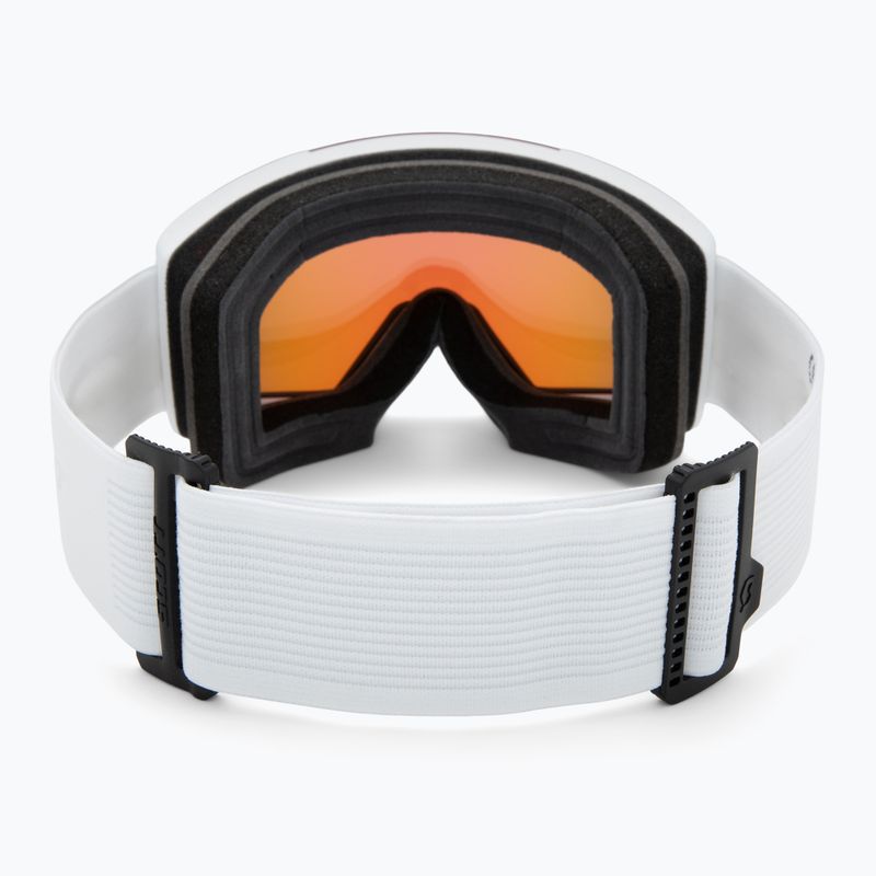 Ski goggles SCOTT Shield mineral white/amp teal chrome 3
