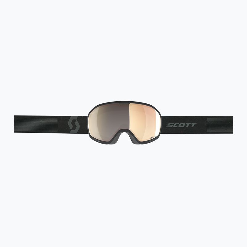 SCOTT Unlimited II OTG LS mineral black/light sensitive bronze chrome ski goggles 2