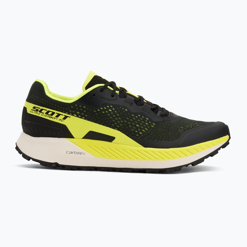 Men's running shoes SCOTT Ultra Carbon RC black/yellow 2