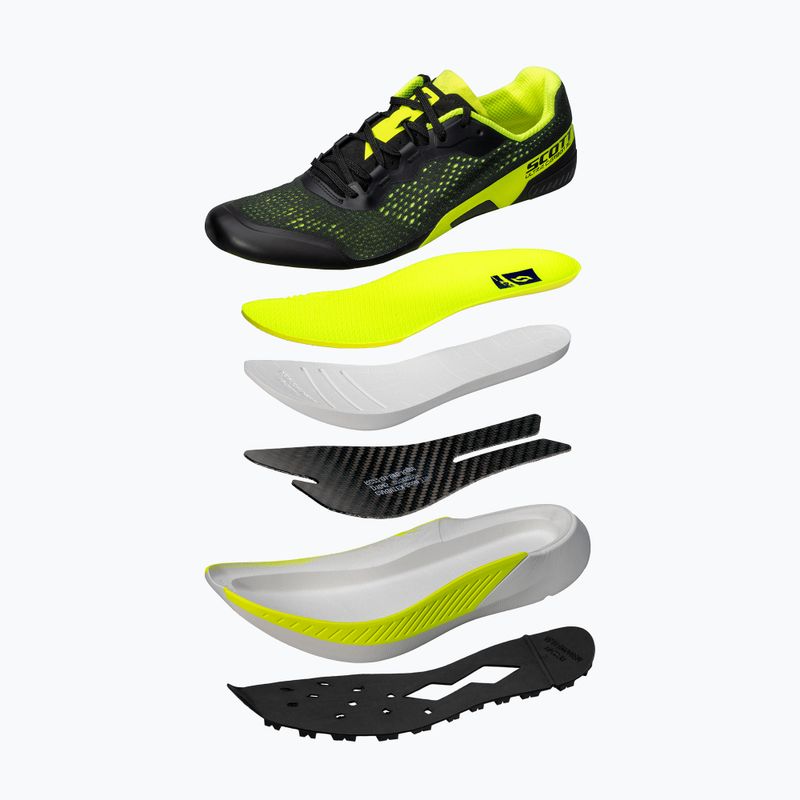Men's running shoes SCOTT Ultra Carbon RC black/yellow 7