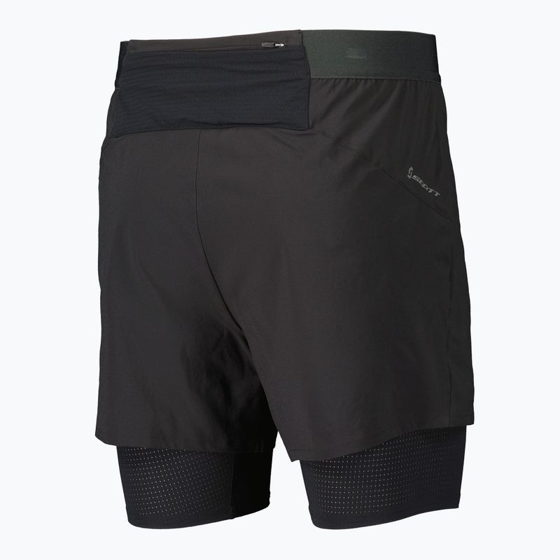 Men's running shorts SCOTT Endurance Hybrid black 2