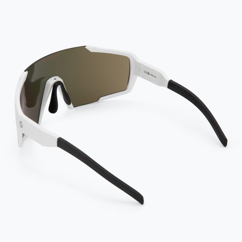 SCOTT Shield Compact white matt/red chrome sunglasses 2