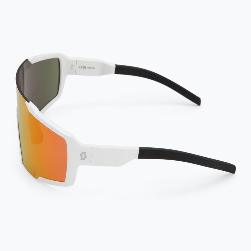 SCOTT Shield Compact white matt/red chrome sunglasses 4
